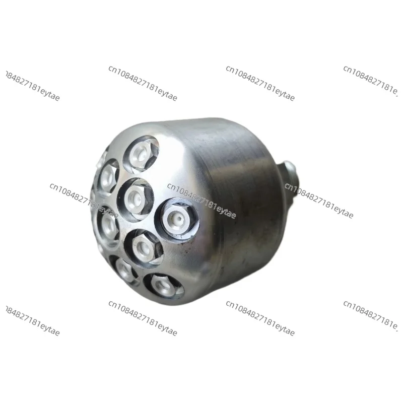 High pressure stainless steel dredging sewage pipe cleaning nozzle Spraying stainless steel ceramic nozzle