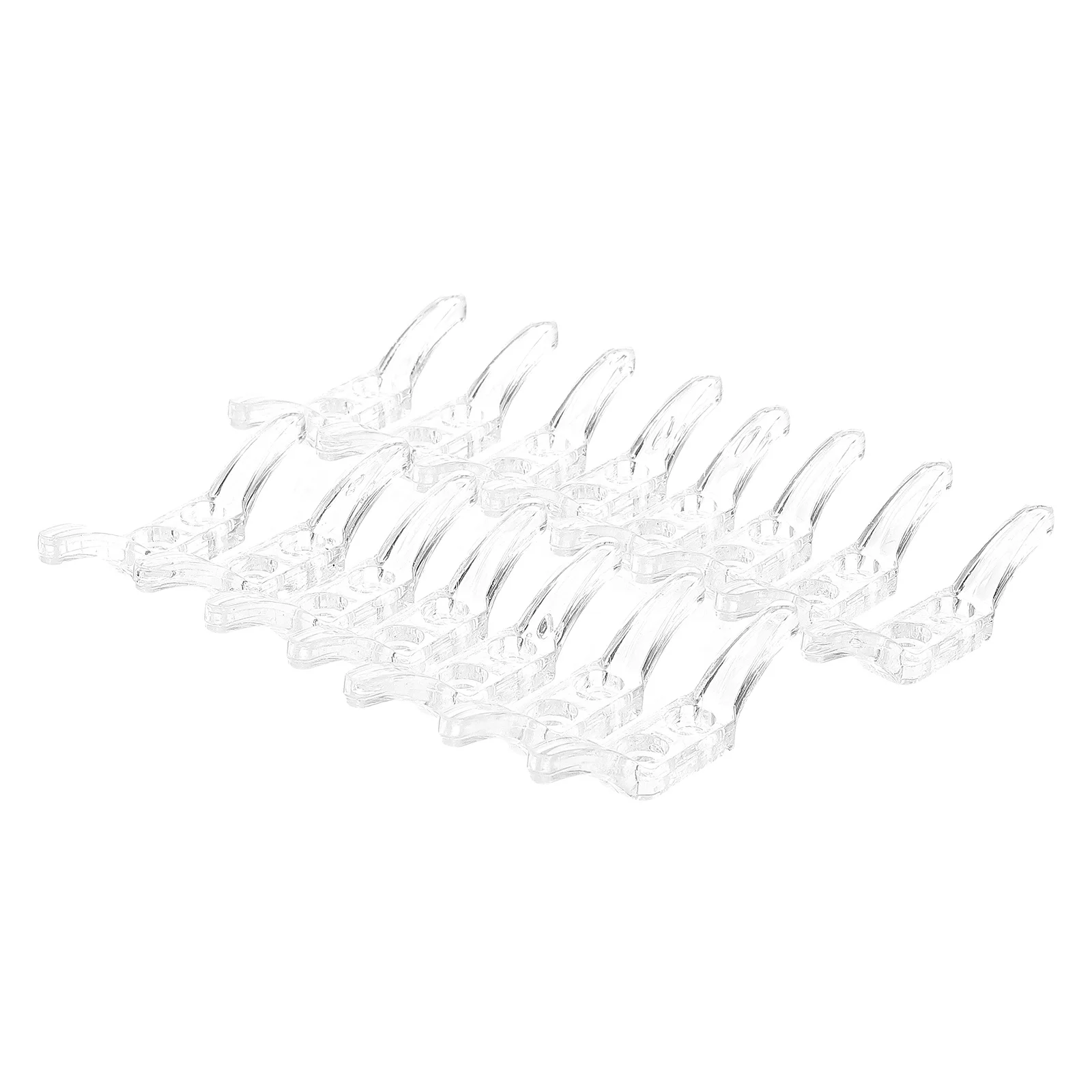 

15pcs Blinds Positioning Hooks Roller Curtain Fixing Clip Wall Mount Tensioner Hanging Accessory For Window Blinds Decor