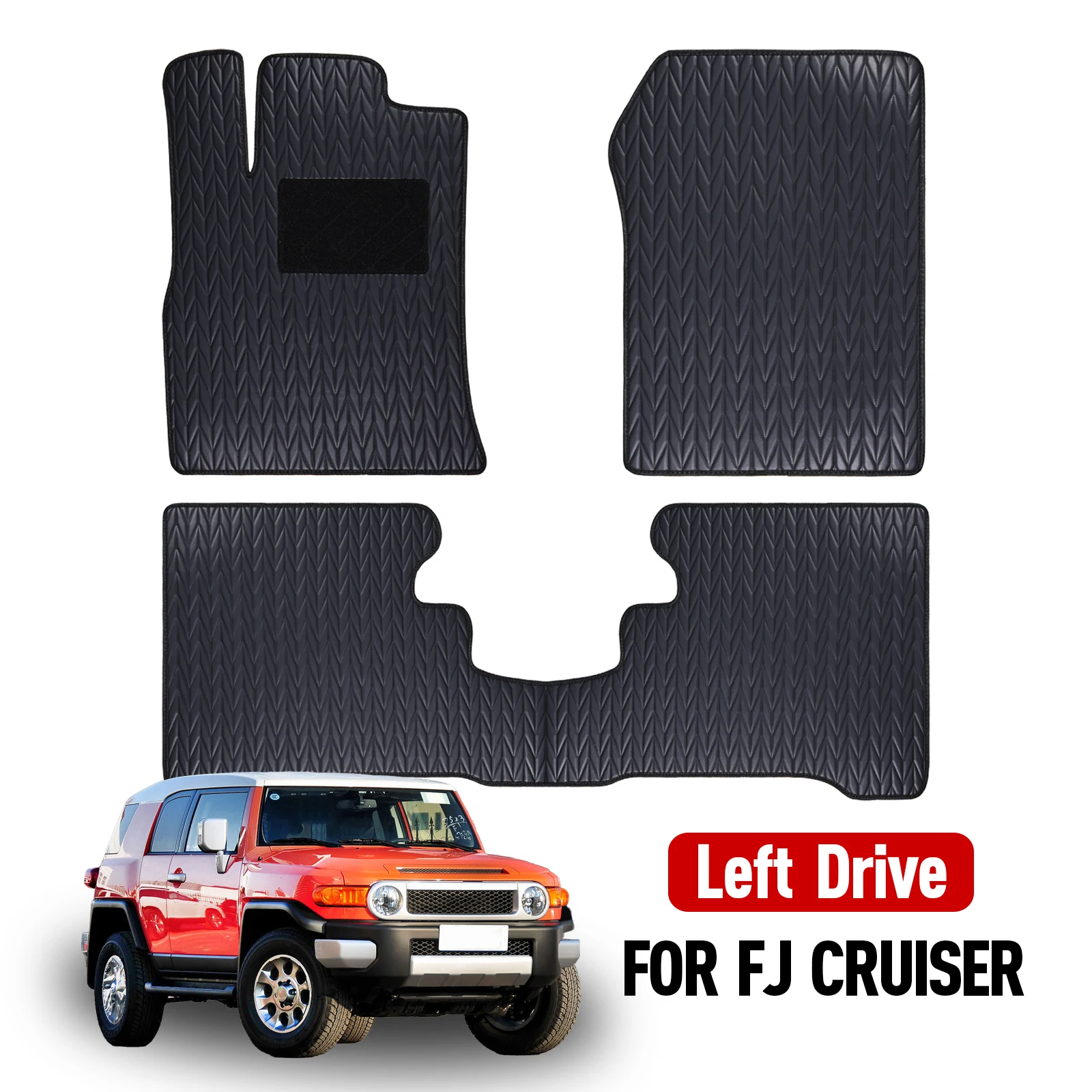 

Custom car floor mat For Toyota FJ Cruiser 2008-2014 Waterproof Pad Car Mats floor Covers Car Accessories