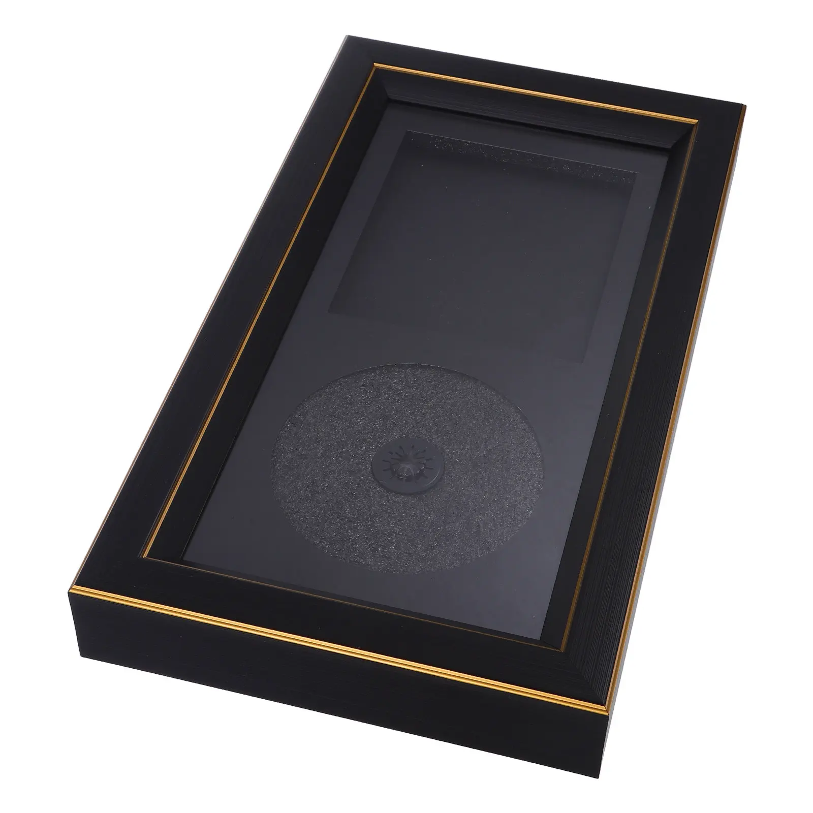 Cd Display Wall Hanging Frame High Transparency Resin Record Holder Wall Mount Album Display Case for Collector Signed Cds