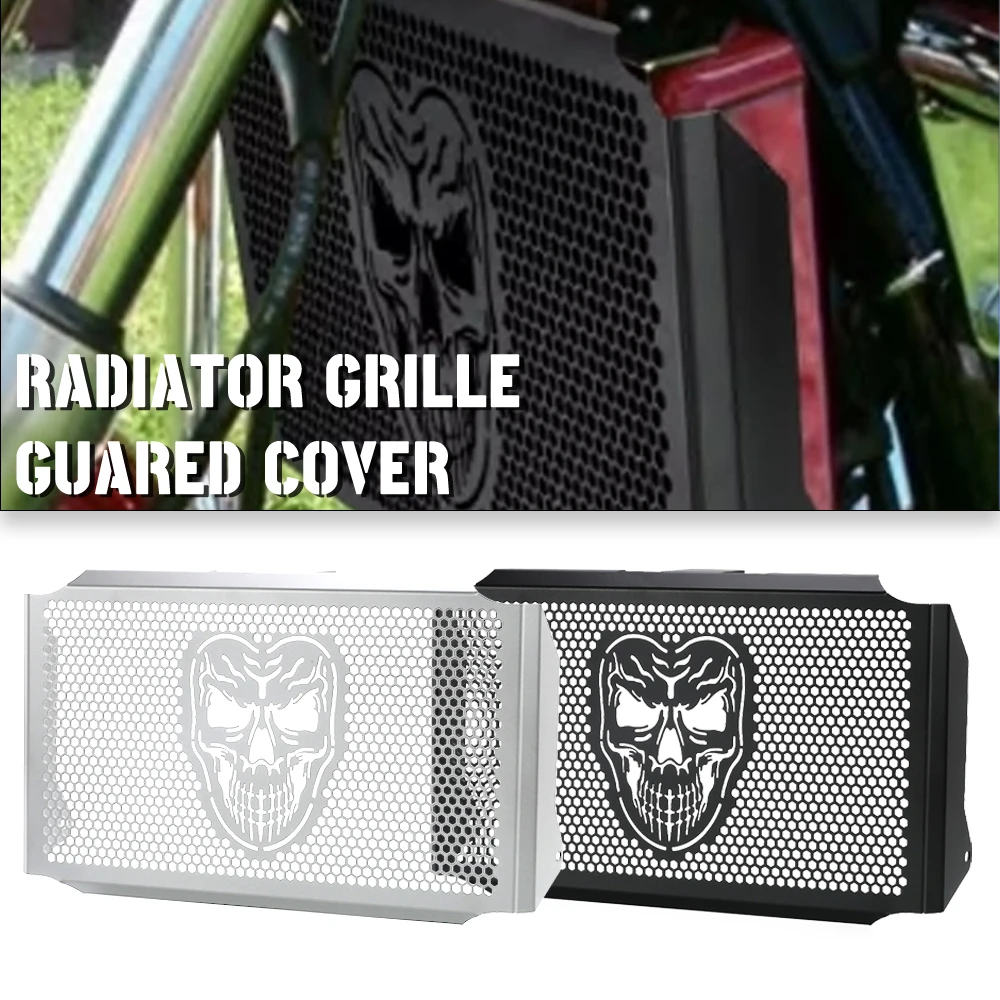 

Radiator Cover Cooler Water Tank Grille Guard Fairing Protector Motorcycle For Honda VF 750 VF750 VF750C Magna V45 BJ 1993-2004