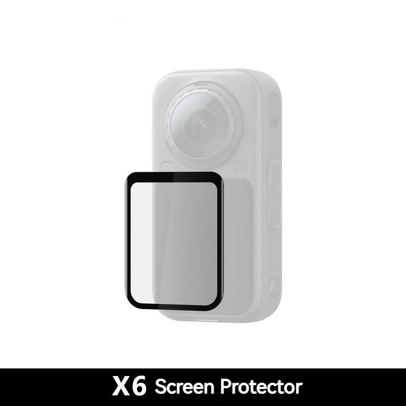 For Insta360 X6 Original Screen Protector Original Transparent Scratch Resistant Protective Film Sports Camera Accessories