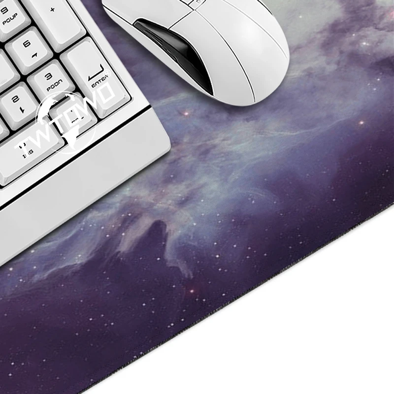 Space Starry Sky Mouse Pad Gamer XL HD Large Home Computer Mousepad XXL Desk Mats Non-Slip Office Carpet Laptop Mice Pad