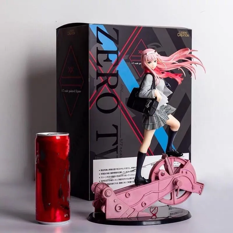 Anime Lieveling In De Franxx Zero Twee 02 Model Beeldjes Rugzak Uniform Pvc Actie Figuur Verzamelbare Volwassen Pop Kinderen Speelgoed Geschenken