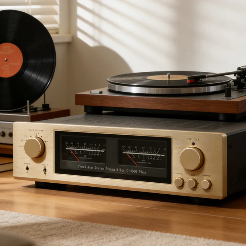 Reference C-2860 Plus Fully Balanced Preamp | HiFi Audiophile High-End Preamplifier for Stereo System
