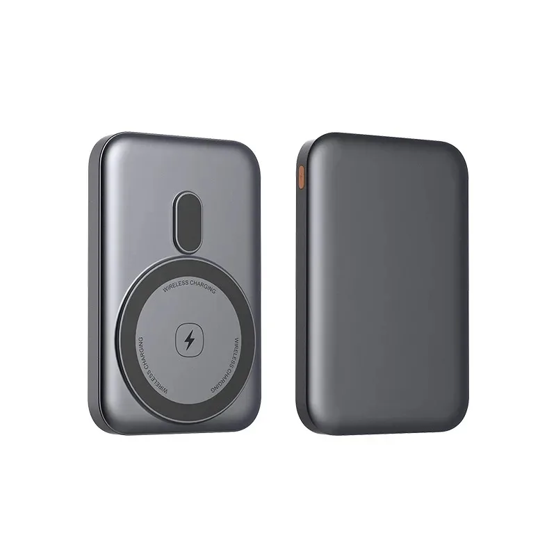 

New 10000mAh Ultra Thin Magnetic Power Bank Wireless Fast Charger for IPhone 17 16 15 14 13 12 Backup Battery