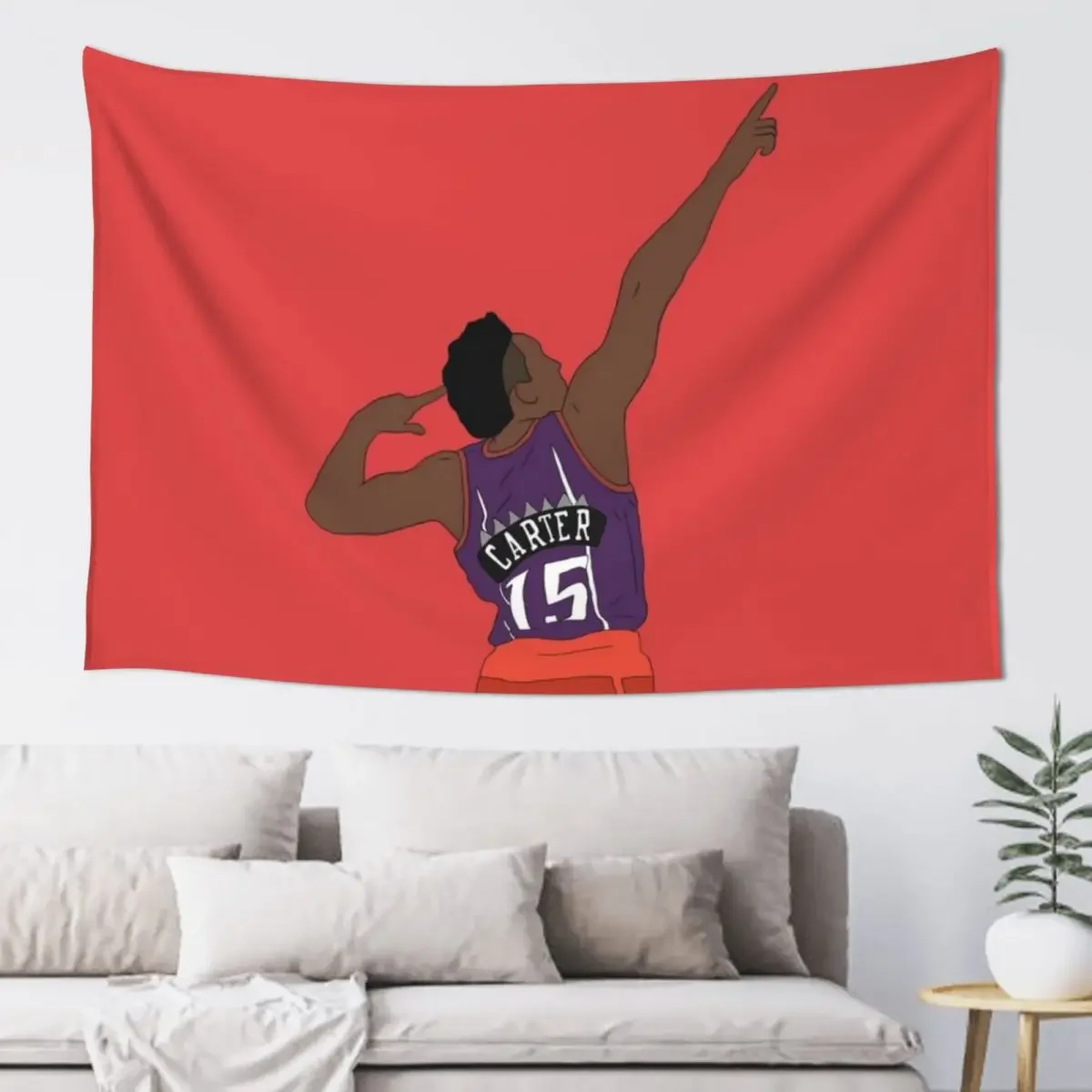 Donovan Mitchell Vinsanity Celebration Tapestry Bedroom Decor Aesthetic Wall Hanging Tapestry