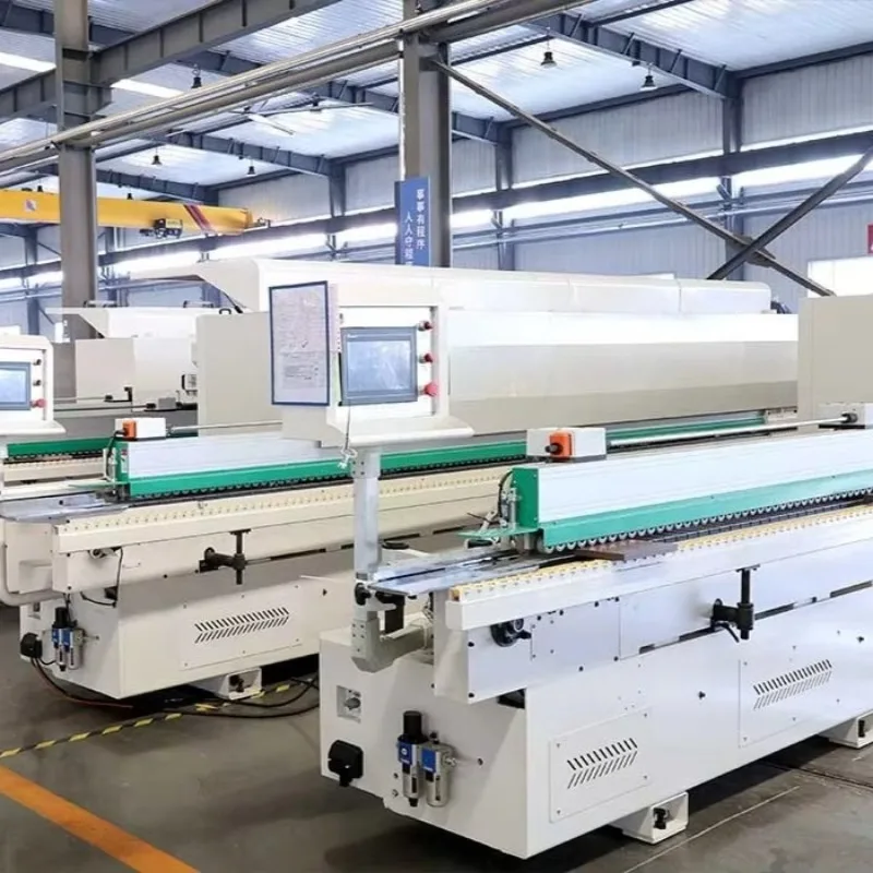 Fully Automatic Wood Edge Banding Machine Hot Melt Glue Scraper And Polisher For Board Edge Repair