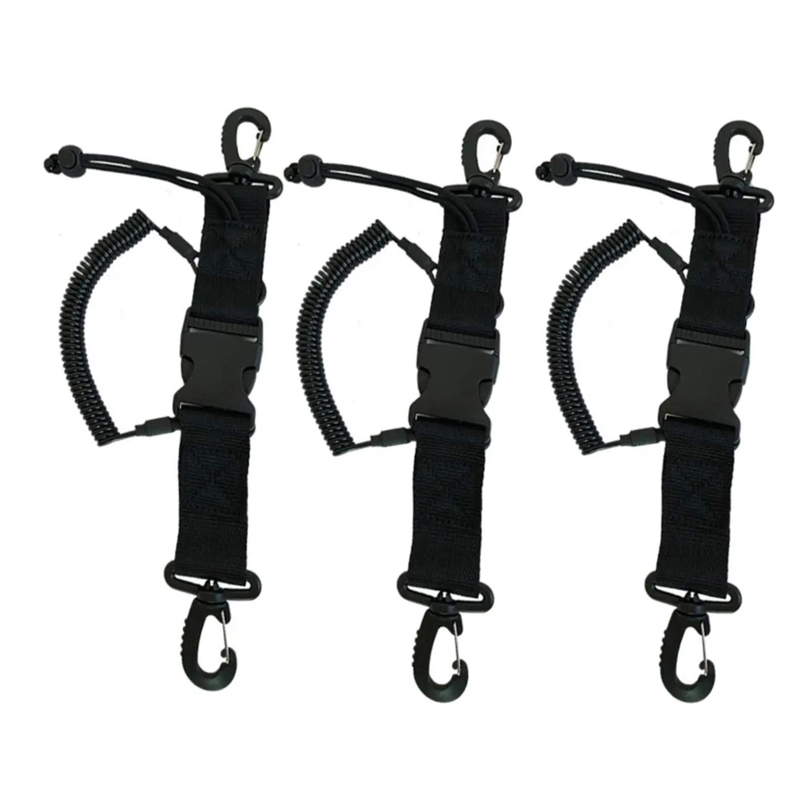 Scuba Diving Eye-catching Reel Lanya Camera Anti-Lost Lanyard Strap Spring Reel