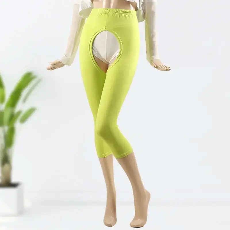 

Adult Baby ABDL High Waist Breathable Loose Pants Soft Comfortable Home Pants, Couple Cotton Open Crotch Sleeping Pants