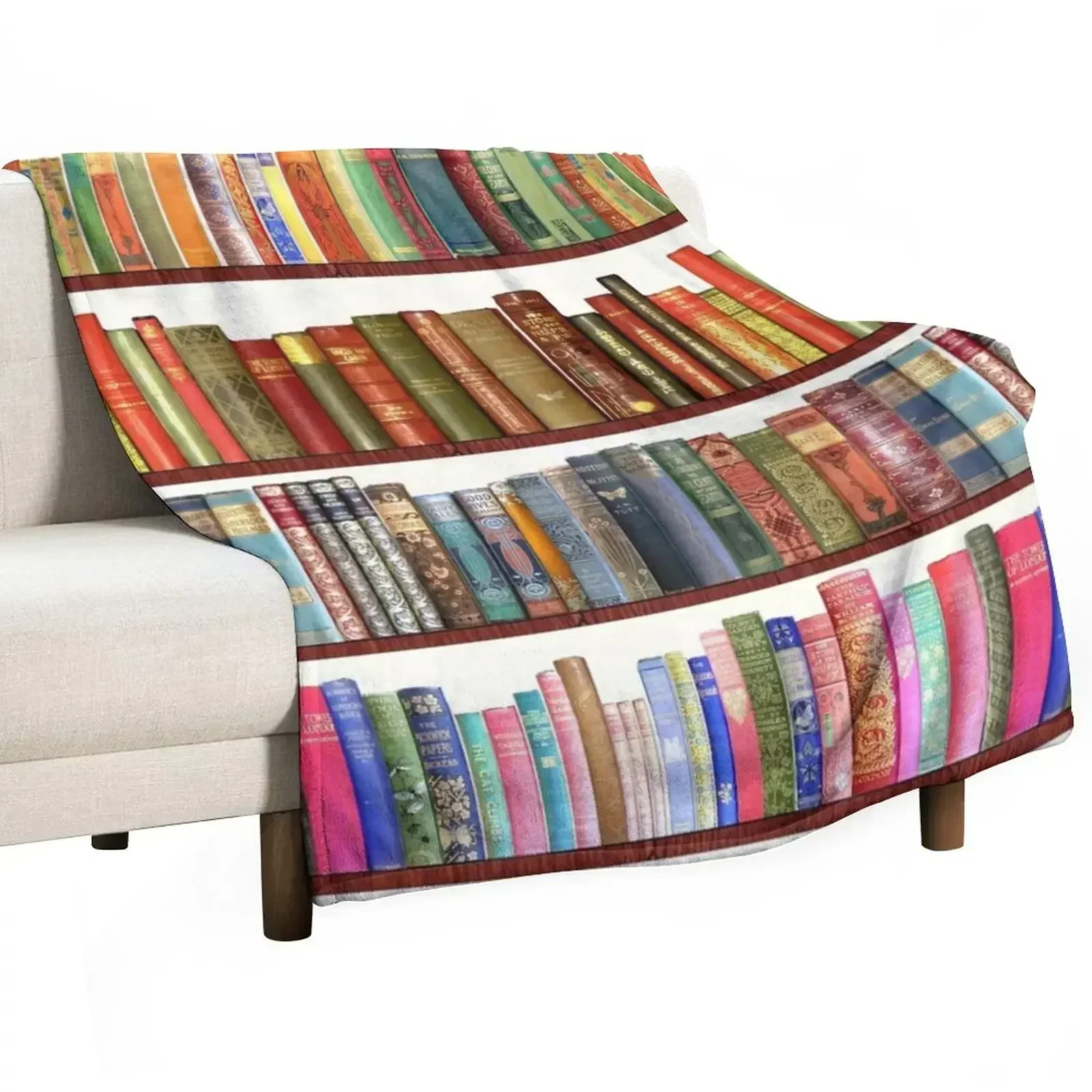 Jane Austen Antique Books Throw Blanket christmas gifts for sofa Beautifuls Comforter For Decorative Sofa Blankets