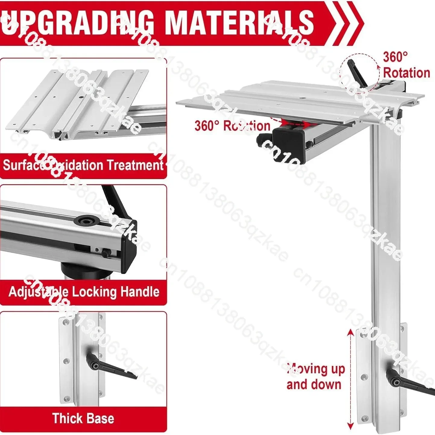 RV Yacht Activity Rotating Table Legs, Removable Table Rack, Hidden, Pull-out