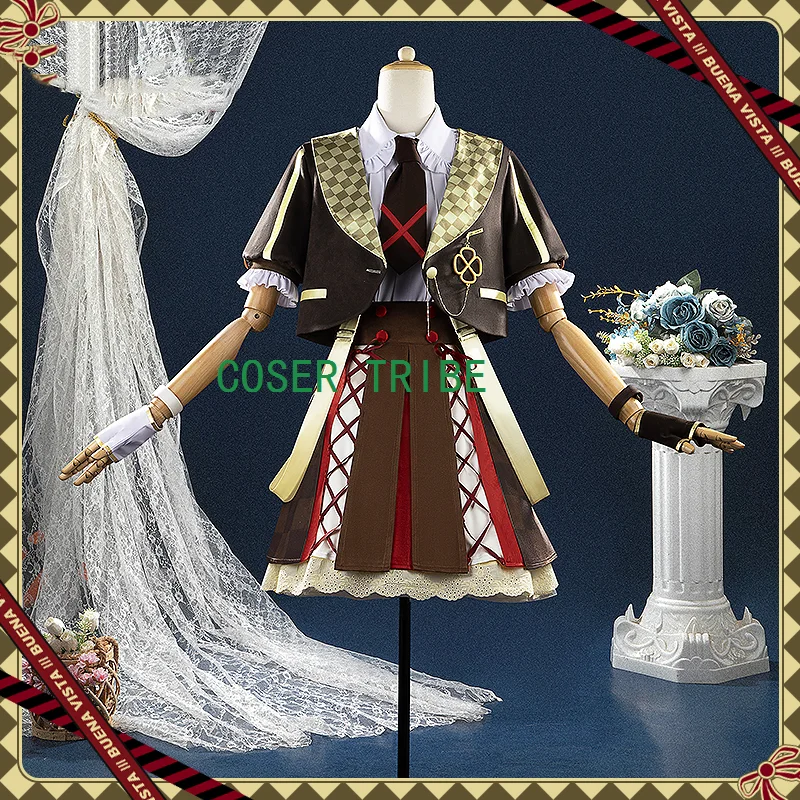 Pretty Derby Buena Vista Win Or Lose Cosplay Kostuum Cos Game Anime Party Uniform Halloween Speel Rol Kleding Kleding