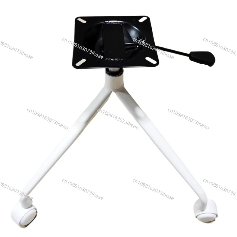 

Stylish high-quality white swivel chair base office leisure chair casters steel accessories four-legged bracket chassis
