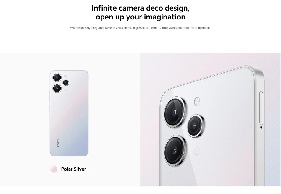 Xiaomi-Redmi 128GB/256GB,6.79インチFHDディスプレイ,トリプルカメラ