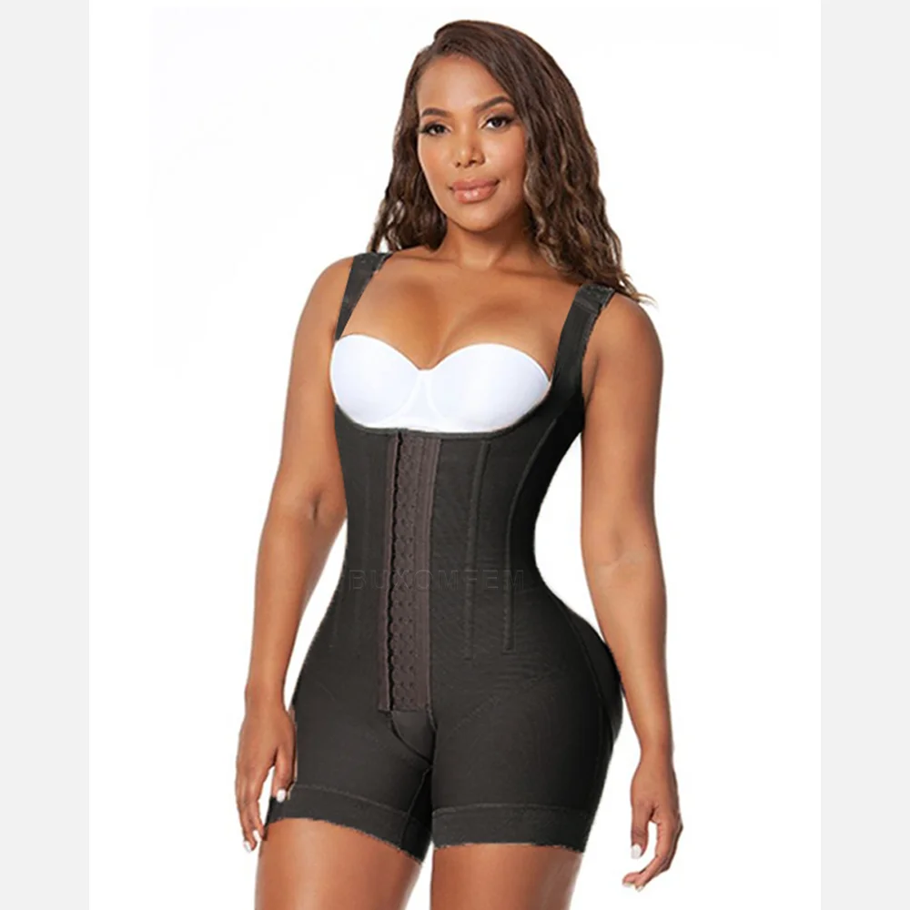 

Fajas High Compression Full Body Shaper Girdle with Brooches Bust For Daily And Post-Surgical Use Tummy Control Shapewear Corset