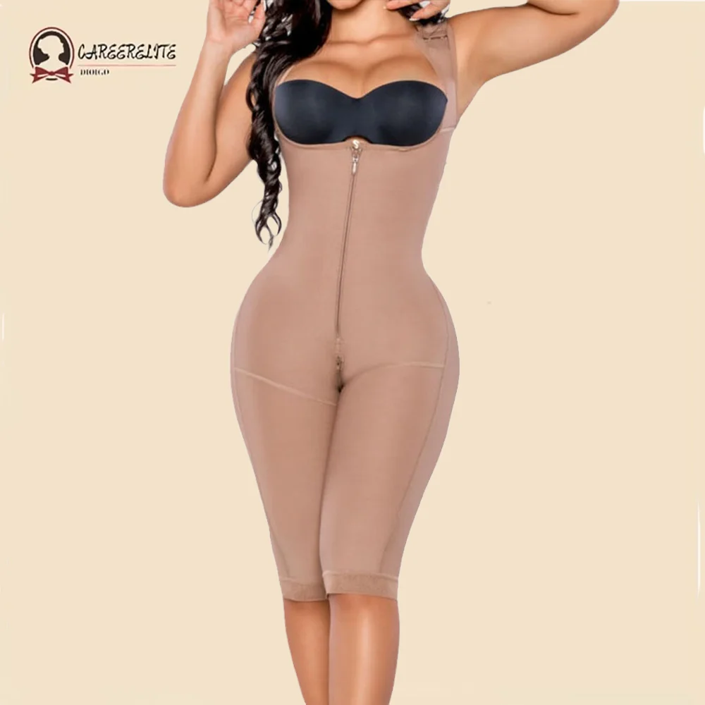 

Women's Bodysuit Shapewear Full Body Shaper Fajas Reductoras Y Moldeadoras Post Surgery Compression Slimming Girdle Flat Stomach