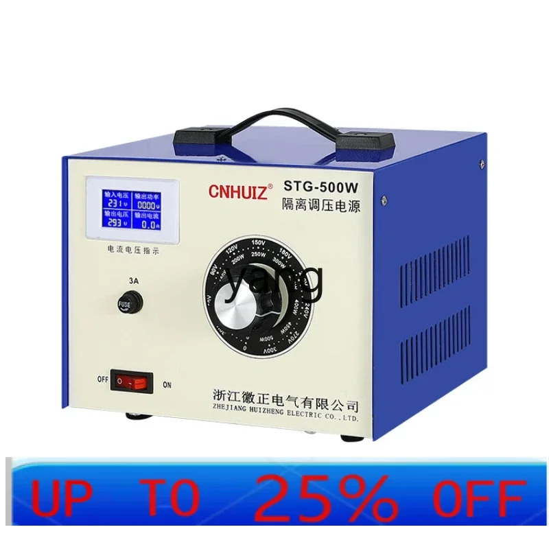 C X AC Isolated Voltage Regulator Single Phase Pure Copper High Power Adjustable Power Transformer