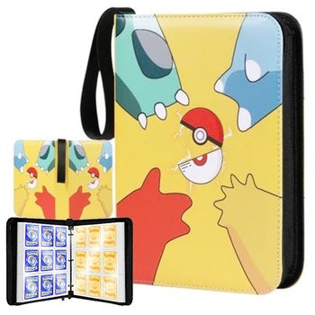 2024 Charizard Holder Binder Collections Folder Anime Card Protector Notebook for Pokemones Album 900Pcs Card Book
