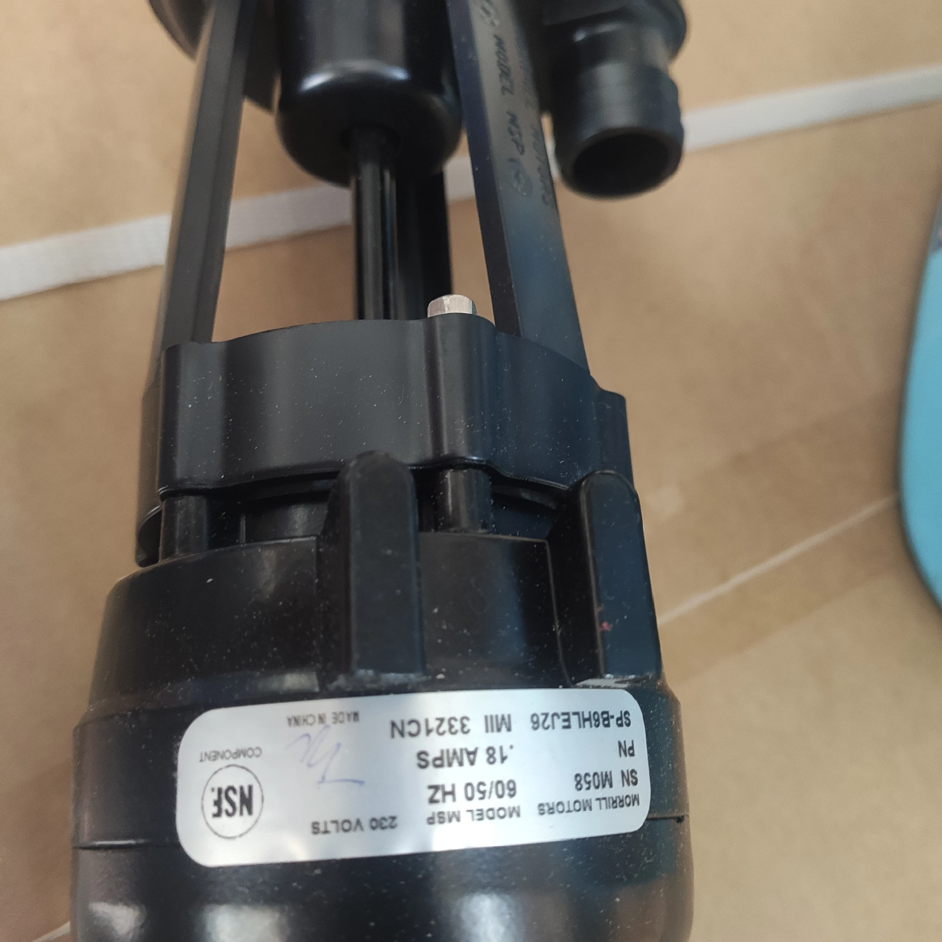 Msf Msp Fabricante de Gelo Bomba de Água 14w Máquina de Gelo Nsf Granulador de Gelo Americano Morley Motor 6w Bomba de Fluxo de Água