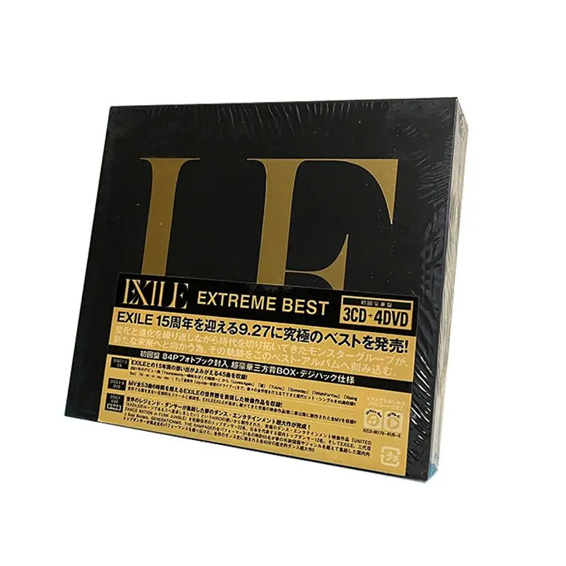 

3CD + 4DVD Hardcover Japanese Famous Dance Troupe CD Set Music Cd