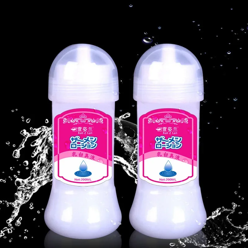 

200ml Semen Lubricant Water-Based Anal Sex Lubrication Man Masturbation Oil Sex Lube Women Gay Vaginal Orgasm Gel For Adult