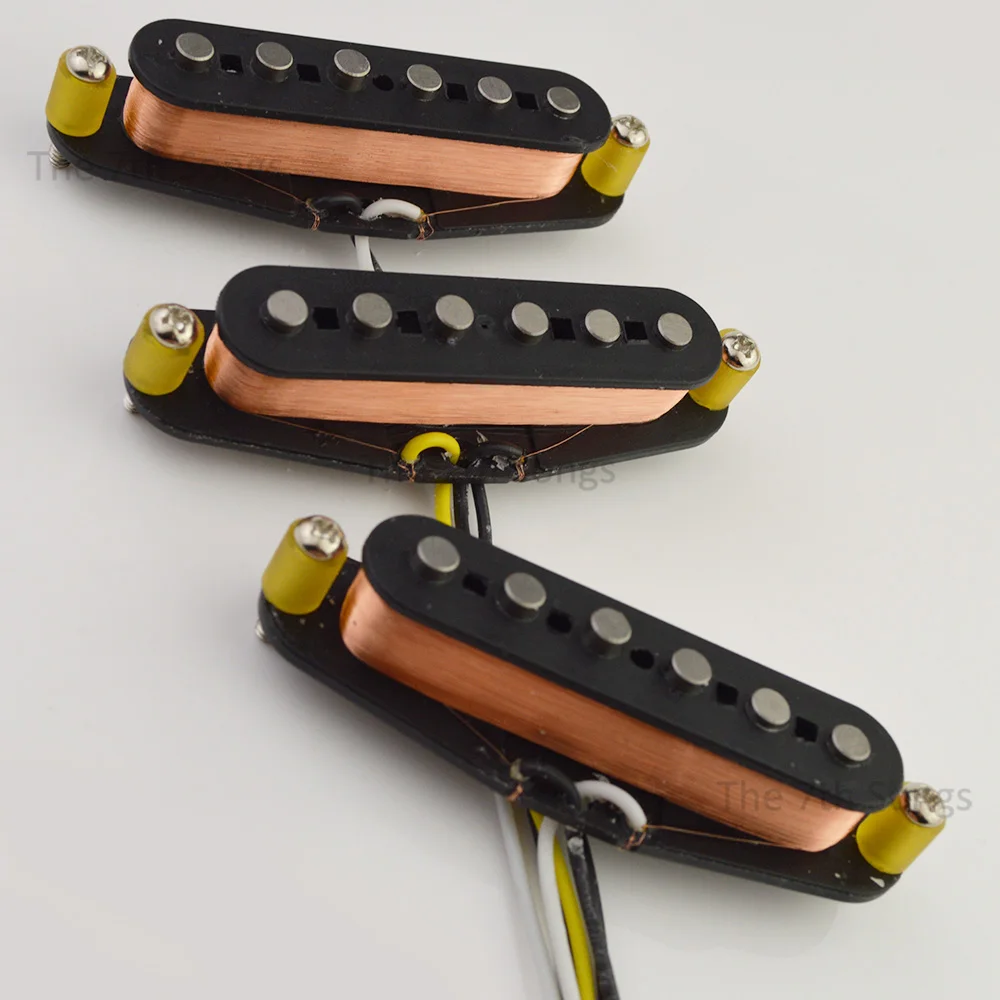 Klassische Blues Texas Blues Alnico 5 E-Gitarre SSS ST Single Coil Tonabnehmer 60er Blues n Rock Heavy Build Coil – Detail 5