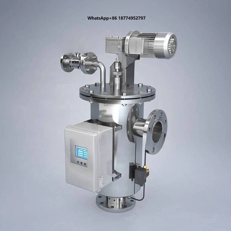 Customized 100 Micron Automatic Wedge Wire Screen Filter Auto Self-Cleaning Irrigation Filter for Farm Aquaculture