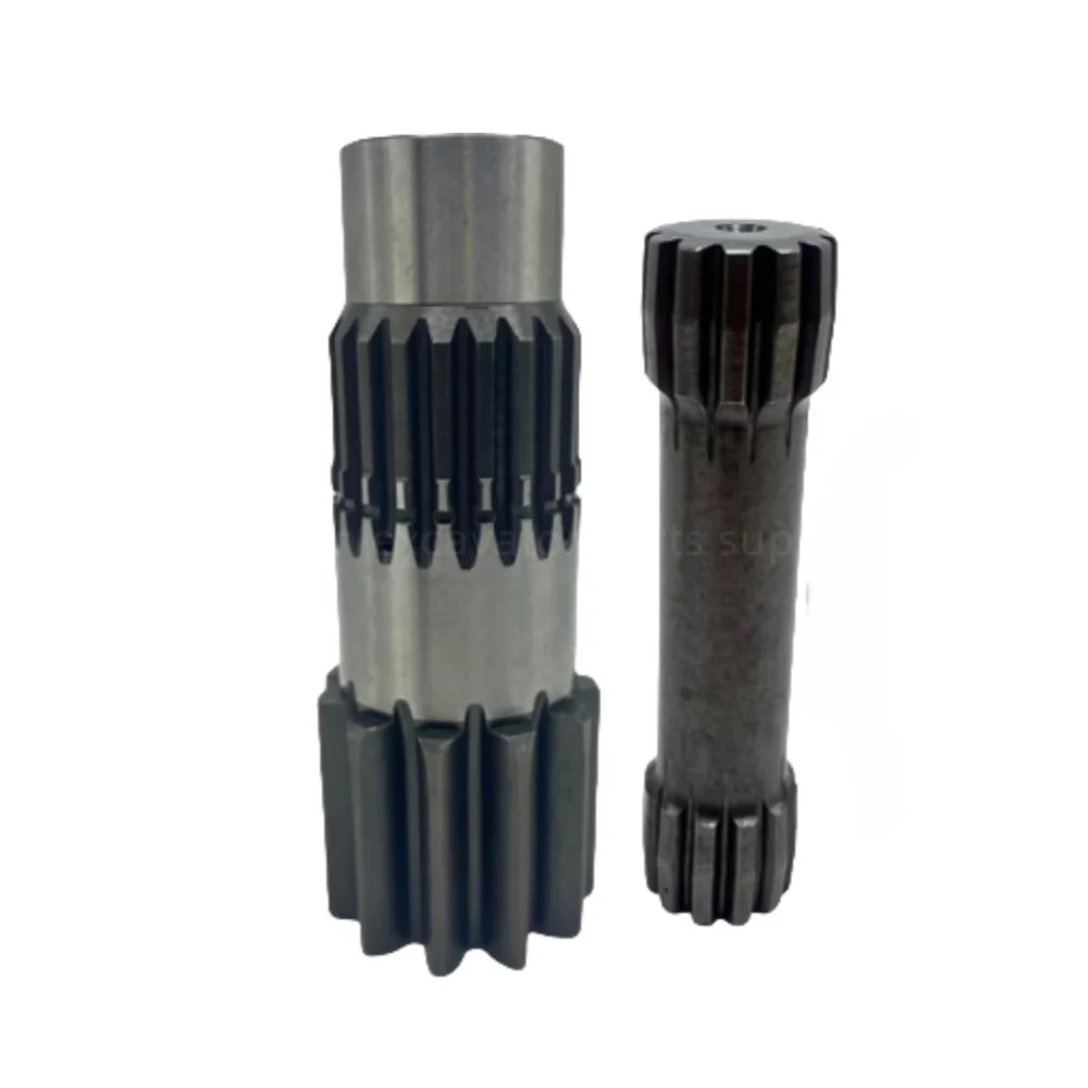 Untuk Takeuchi TB016 Gigi Poros Vertikal Motor Ayun Kemudi Motor Transmisi Rotor Gigi Teratai Suku Cadang Ekskavator Poros Tengah