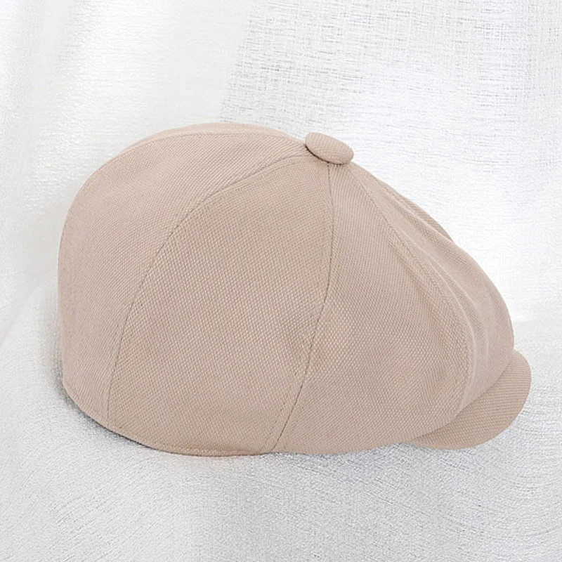 2024 Autumn Kids Hat Solid Color Baby Boy Beret Hats Simple Caps for Children Korean Girls Accessories Photography Props