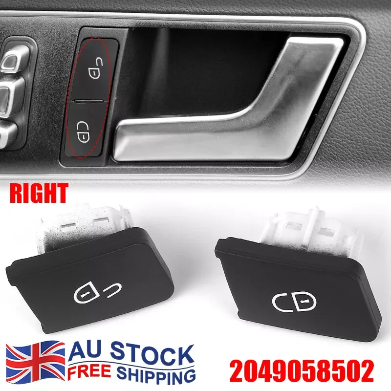 

Кнопочный автомобильный дверной замок Plug-And-Play, кнопка Mercedes-Benz, превосходный материал для купе Mercedes-Benz