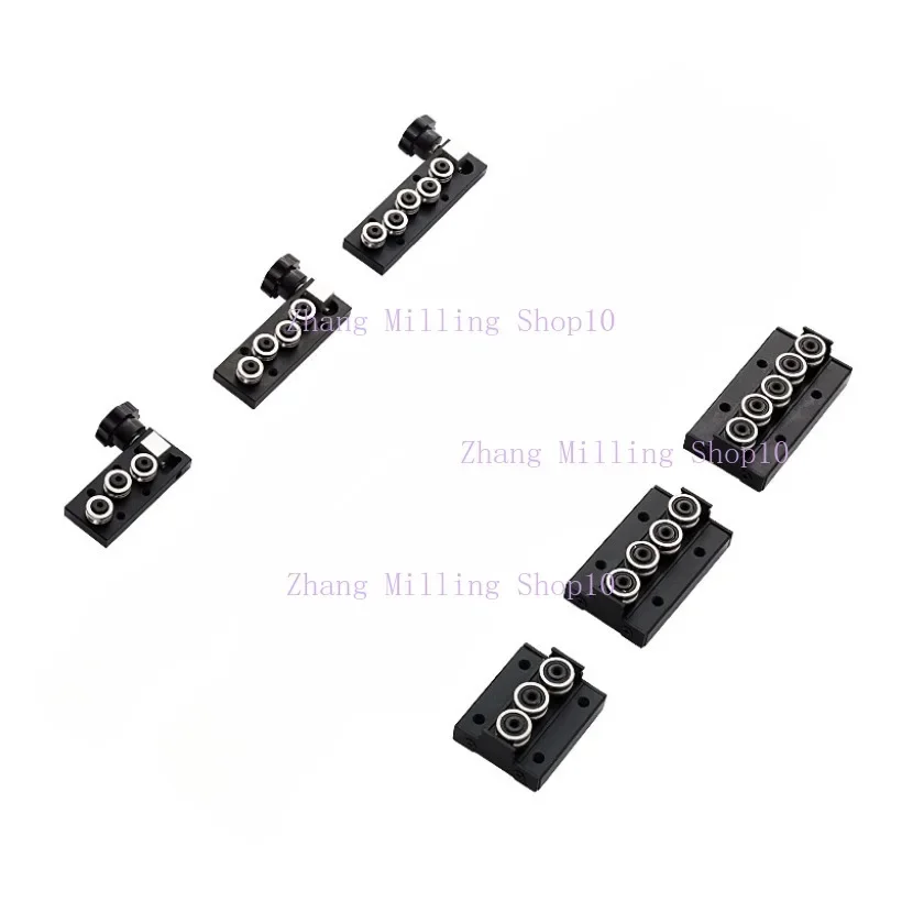 1PC SGB10 SGB15 SGB20 SGB25 SGB35 3-wheel 4-wheel 5-wheel Linear Guide Rail Slider Excluding Guide Rail