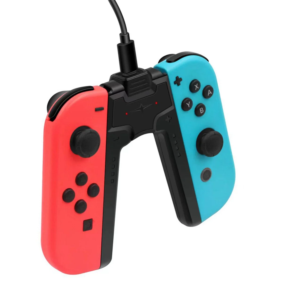 BFYL-Mini Game Charging Dock Grip مع منفذ Type-C USB C شاحن حامل لنينتندو سويتش Joycon مقبض شاحن تحكم أ