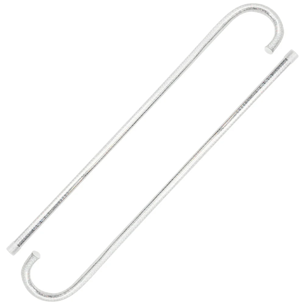 

2Pcs Jazz Dance Cane Kids Cosplay Prop Party Performance Halloween Costume Accessory Fancy Cane Decoration Party Cosplay Crutch