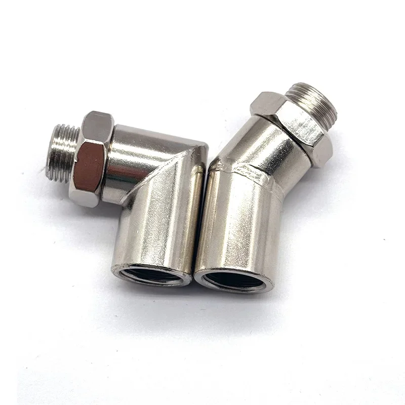 

1 шт., 90 градусов, 135 градусов, удлинительный разъем с гайкой, универсальная выхлопная труба, интерфейс адаптера датчика кислорода