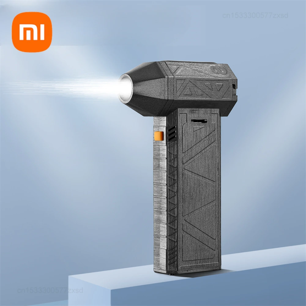 

Xiaomi Cyclone Jet Turbo 130000 об/мин бесщеточный двигатель перезаряжаемый вентилятор с турбонагнетателем ручной турбонагнетатель пылесос