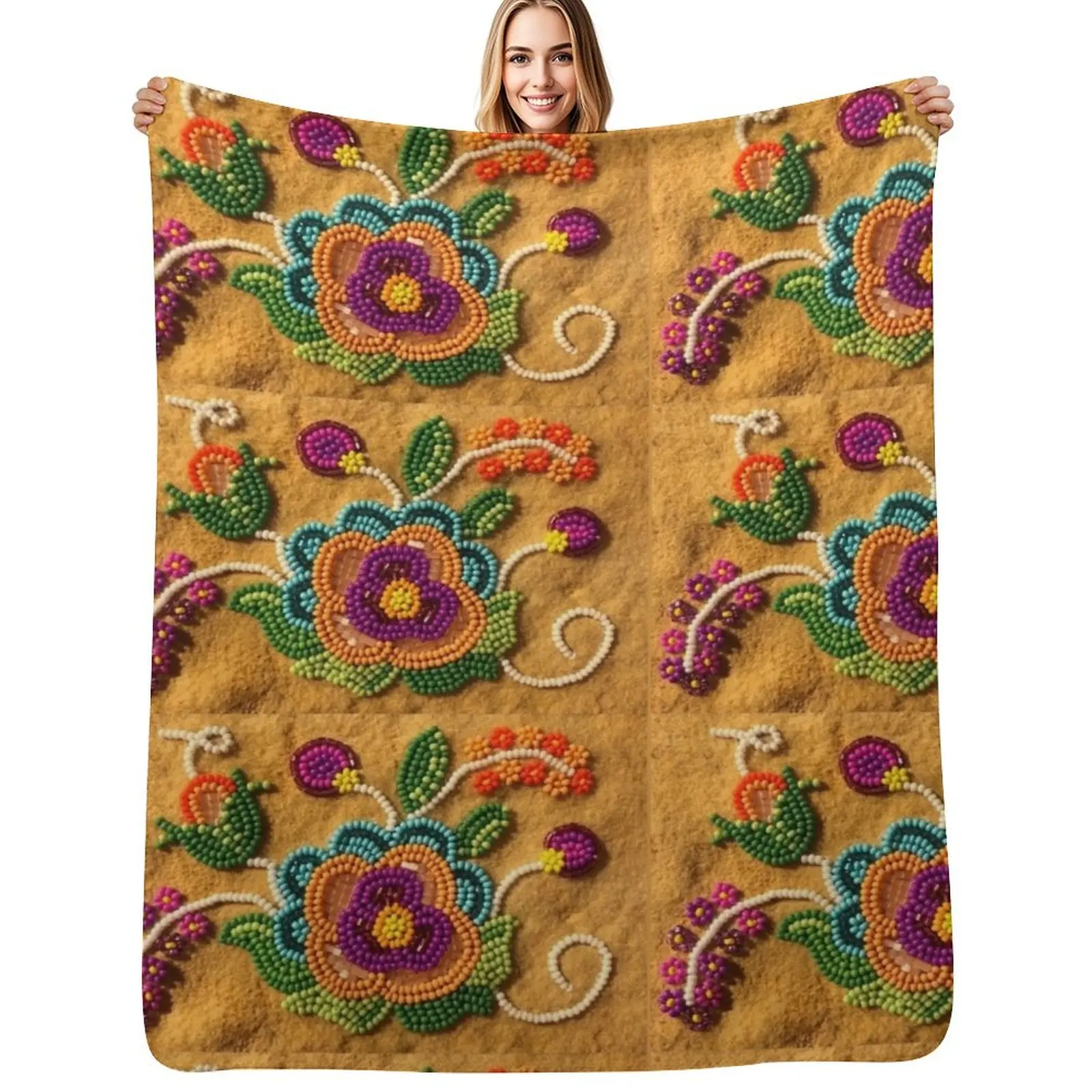 Quieted Soul Throw Blanket Lightweight Warm Blanket for Indoor Outdoor Use