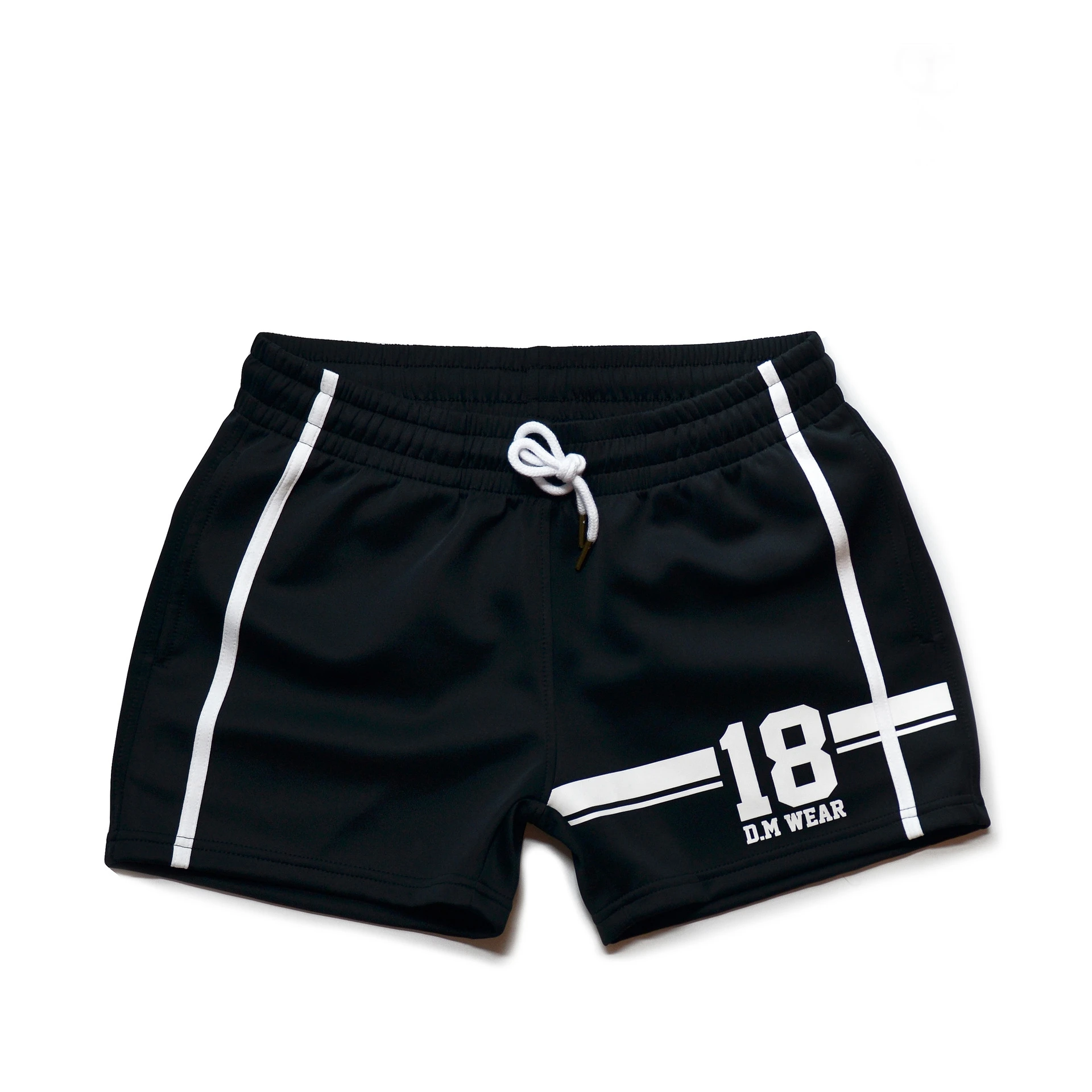 Men's Underwear Low Waist Sexy Fashion Boxer Briefs Letters Shorts Home Pants Sports Lanyard