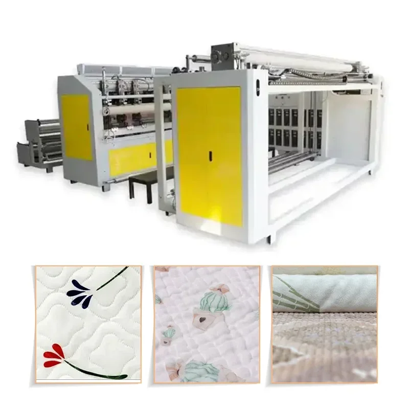 Ultrasonic Sewing Technology Fabric Automatic Multi Ultrasonic Quilting Machine For Comforter Bedding