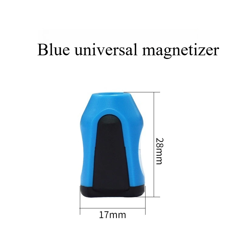 2 個強力な磁化ドリルビット磁気リングマグネットドライバー磁気リング 6.35 ミリメートルシャンク直径磁化ツール
