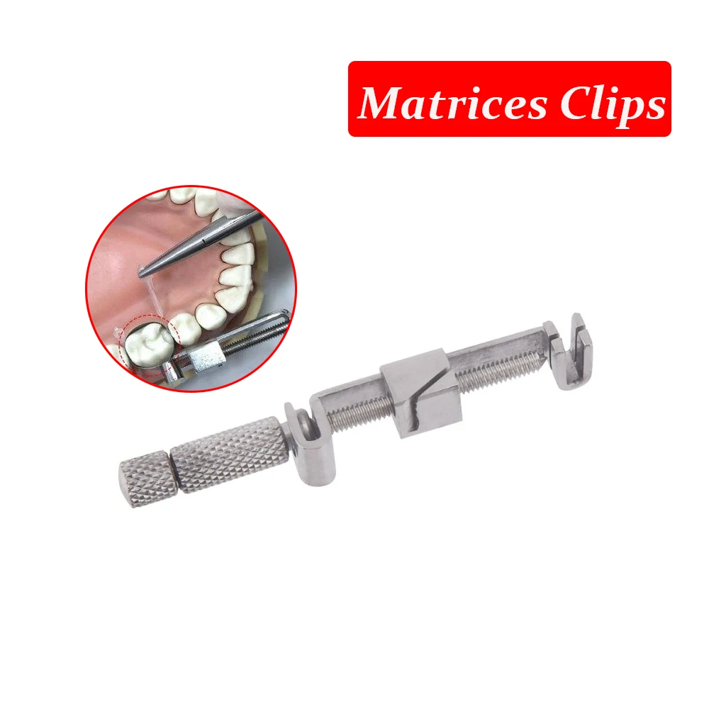 1PCS Dentaltainless Steel  Molding Piece Of Clip Tofflemire Matritzenspanner  Dental Matrix Retainer Dental Instrument