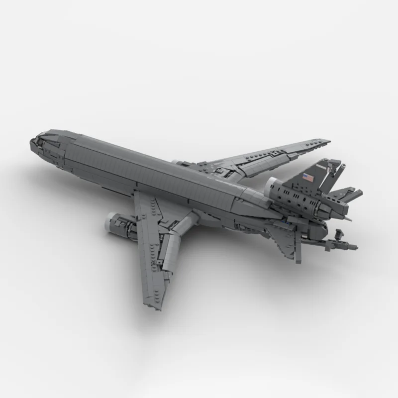 Military Aircraft Model Building Bricks KC-10 Extender Airplane Model ocTechnology Modular Block Christmas DIY Toy Holiday Gifts