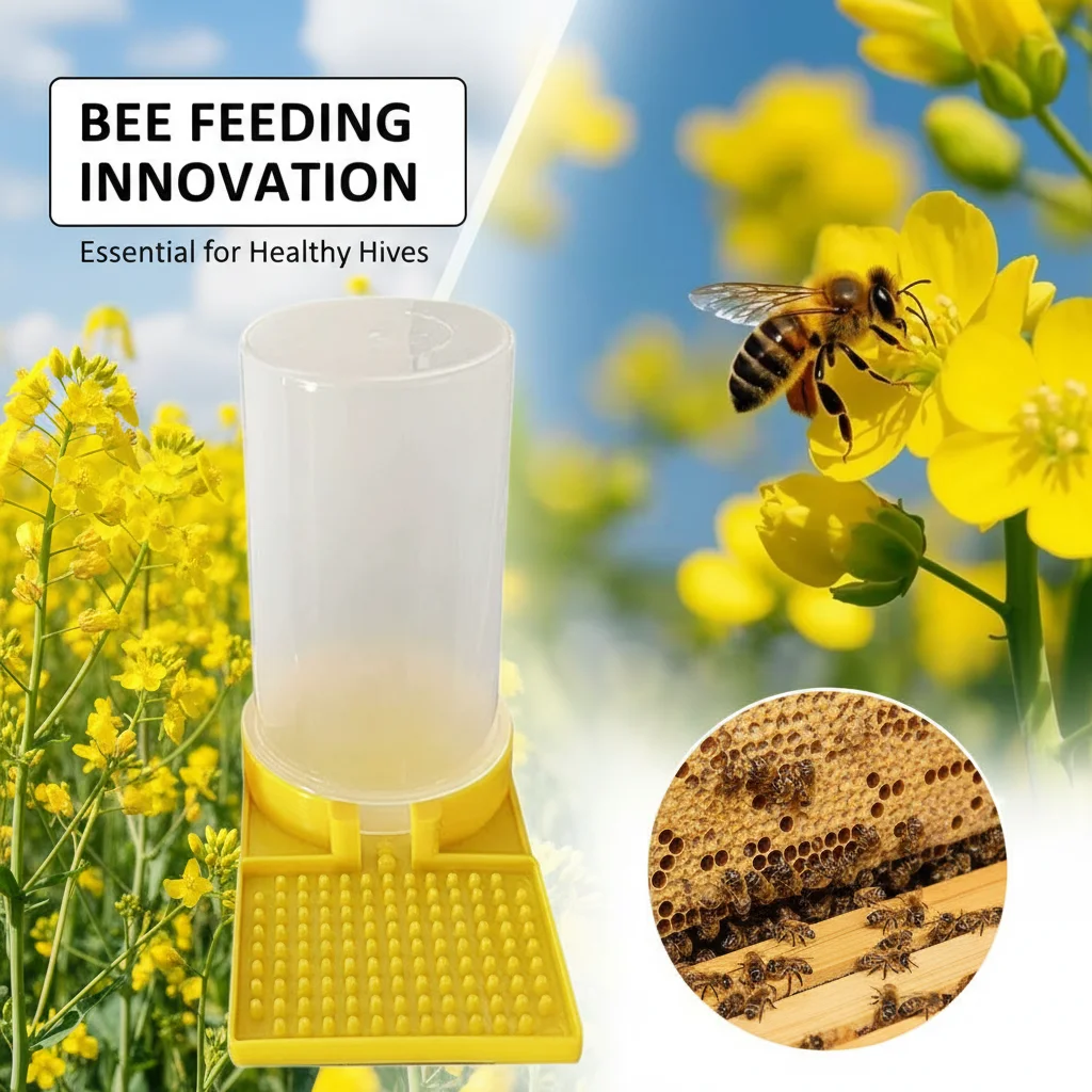 1Pcs Poultry Feeder Water Cup Leakproof Large Capacity Clear Feeder Water Cup Feeding Container for Chicks Quail Bee Feeders