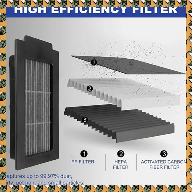 

A77I 27PCS For Ecovacs Deebot T50 PRO Robot Vacuum Cleaner Parts Main Side Brush Hepa Filters Dust Bag Mop Cloths