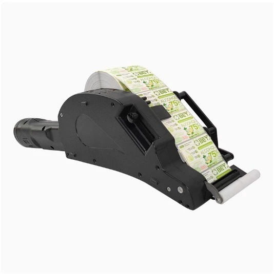 

EA40/80 Fruit Label Placement Peeling Machine Portable Handheld Labeling Machine Adhesive Sticker Label Stripping Machine