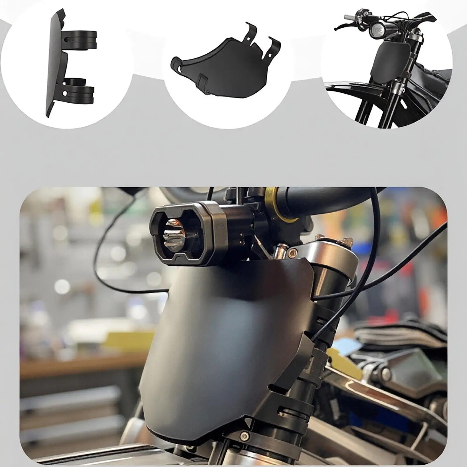 Placa de matrícula universal para bicicletas eléctricas, placa de registro delantera para motocicletas, placa de matrícula universal para bicicletas eléctricas, placa delantera.