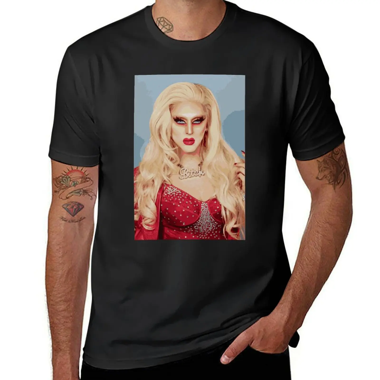 Biqtch Puddin футболка быстросохнущая под заказ быстросохнущие Симпатичные топы мужская тренировочная рубашка