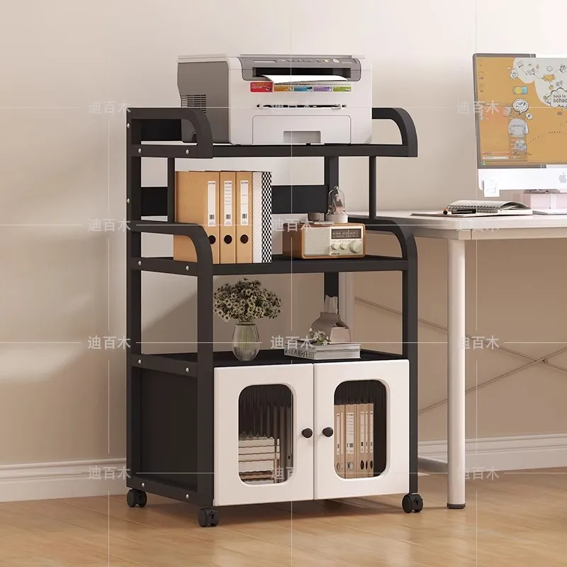 Removable Printer Shelf Floor-to-ceiling Office Shelf Copier Desk Sort out Storage Rack Storage Rack