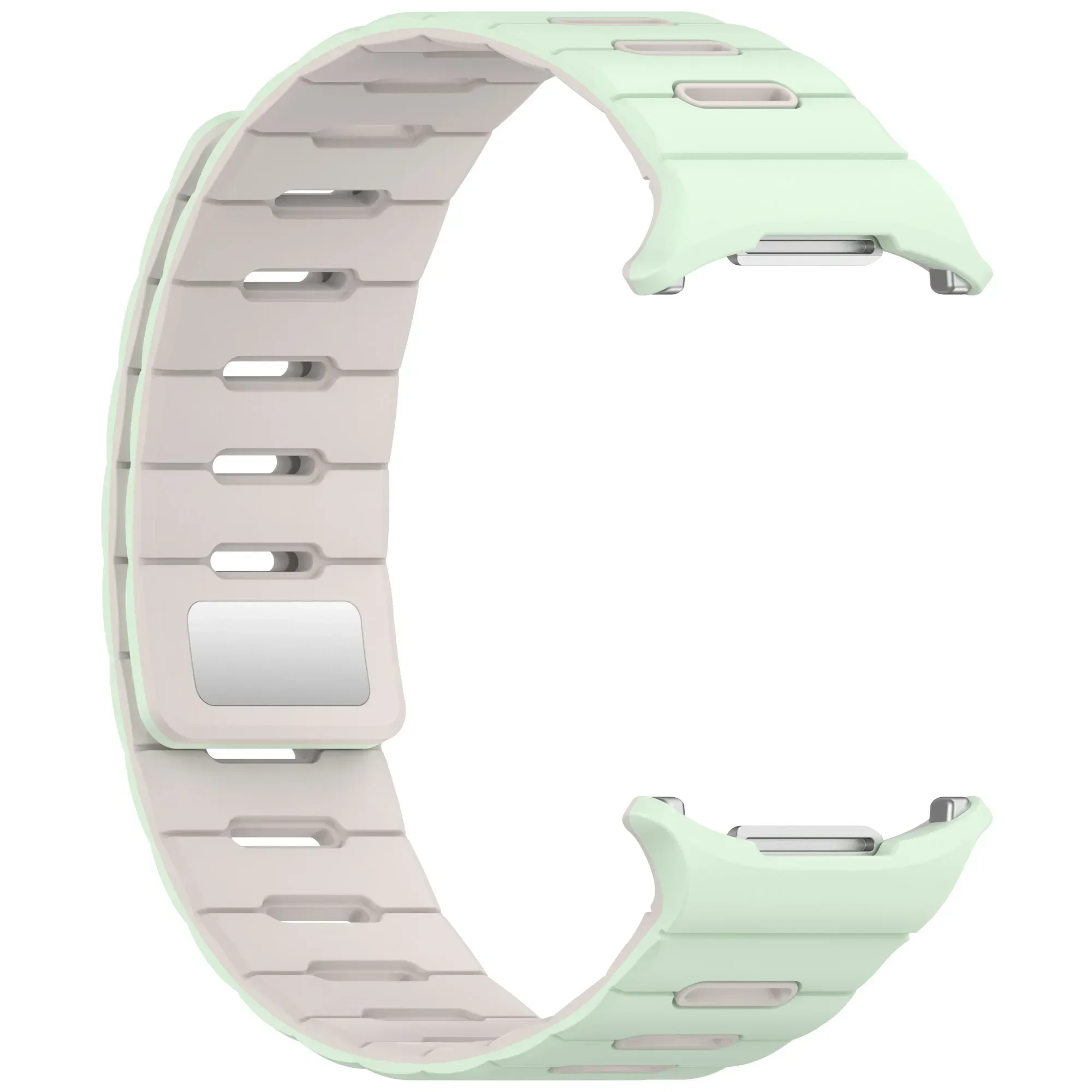 Magnetisches Silikonarmband für Samsung Galaxy Watch Ultra 2 47 mm, Sportarmband für Galaxy Watch 9/8 40/44, Watch 8 Classic 46 mm, Armband. – Detail 26