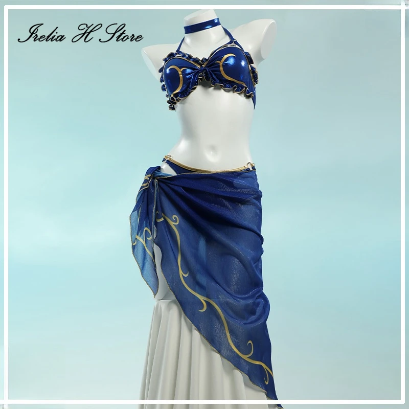 

Irelia H Chun-Li Street Fighter Chun li Sexy Swimsuit Cosplay Costume Halloween Costume Summer Bikini Female